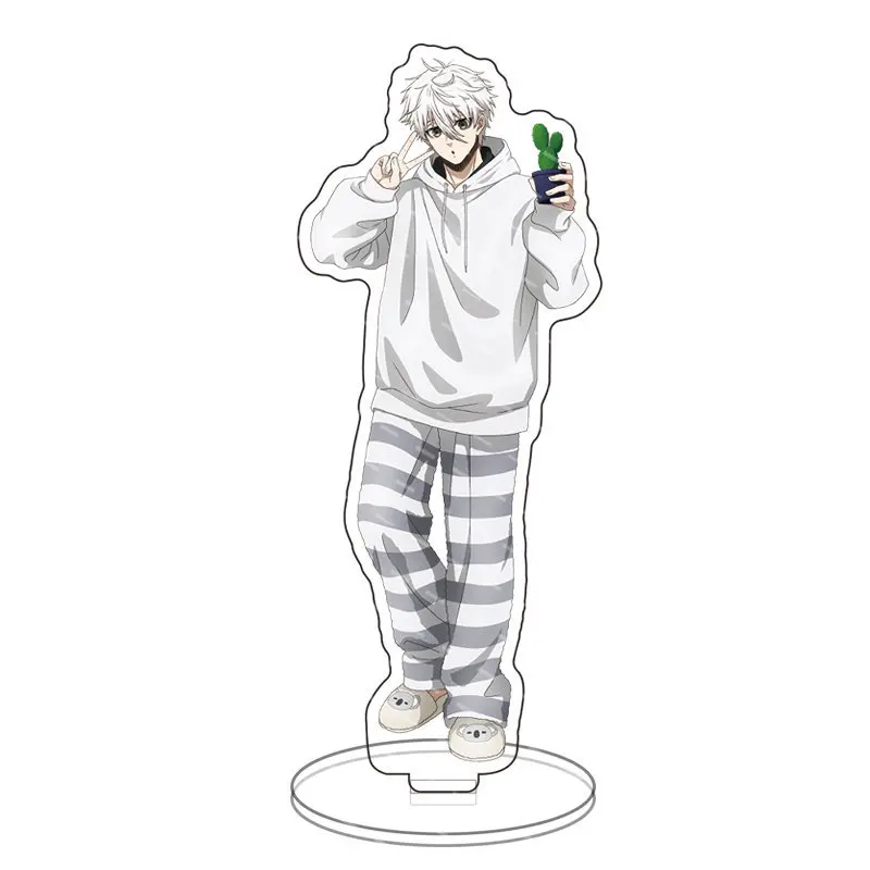  Acrylic Stand Model Number Plate Nagi Seishiro Mikage Reo Bachira Meguru Anime Keychain Women Desk Display Collect
