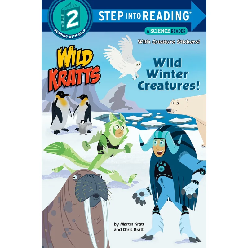 

Шаг в чтениеRStep 2Wild Winter CreaturesDlx Kratt Chris Random House US 9781101939062 Книга