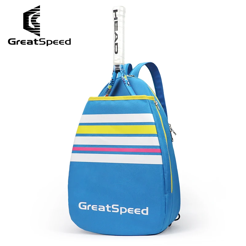 

2022 GreatSpeed Children Teenagers Tennis Bag Portable 2 Pack Badminton Backpack Youth Outdoor Sports Gym Shoulder Bags Handbag