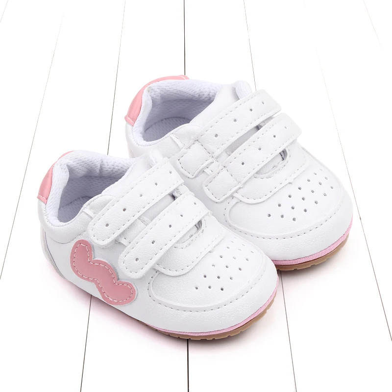 New Fashion Baby Shoes Spring and Autumn High Quality TPR Sole Anti-slip Water Proof Toddler Prewalking Outdoor Sneaker D2736