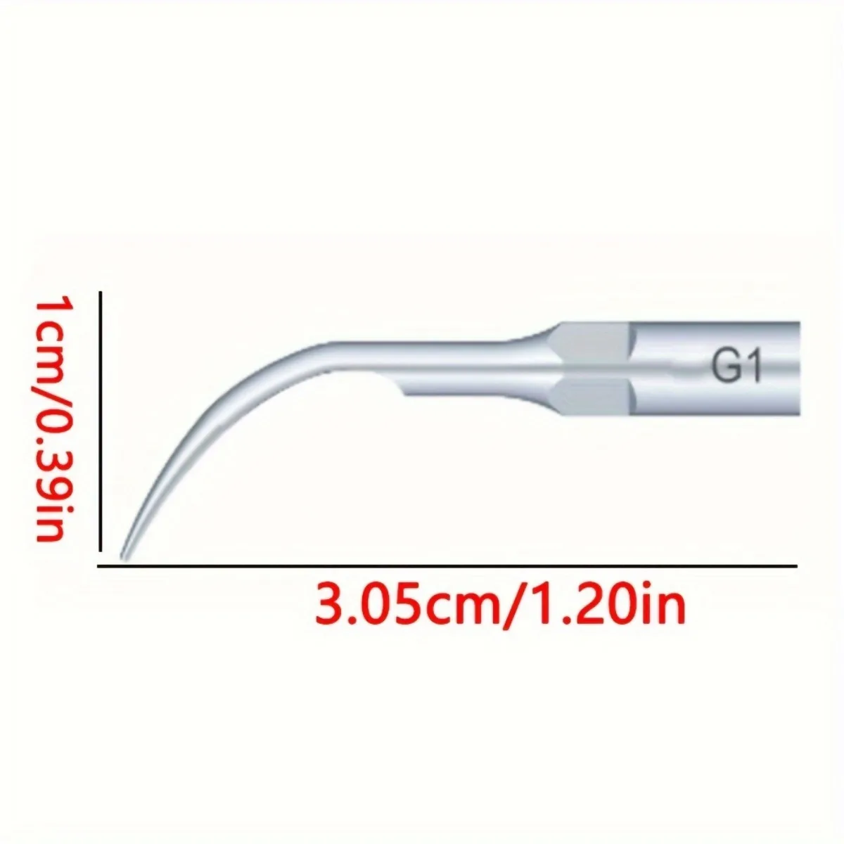 Woodpecker G1/G2/G3/G4/P1 Professional Dental Cleaning and Polishing Tips Set of 5 - High Precision Dental Supplies