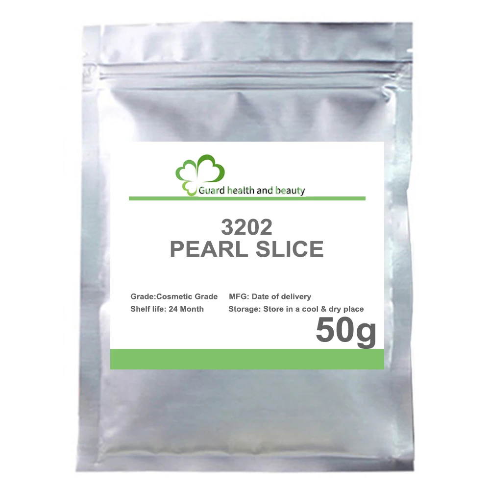 Hot Sell 3202 PEARL SLICE Shading Agent High Pearlescent Brightness Cosmetic Raw Material