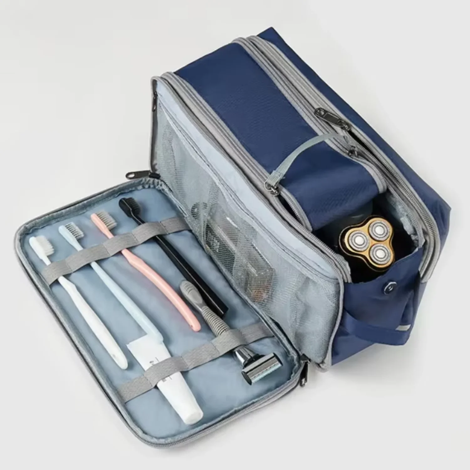 

남성용 대용량 세면 용품 가방, 필요한 여행 메이크업 가방, 방수 여성 화장품 정리함, 건식 및