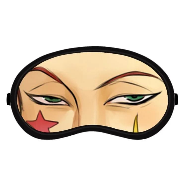 هنتر x هنتر أنيمي الظل لصقة عين فائقة النعومة النوم الغمامة تنفس عيون قناع غطاء تأثيري