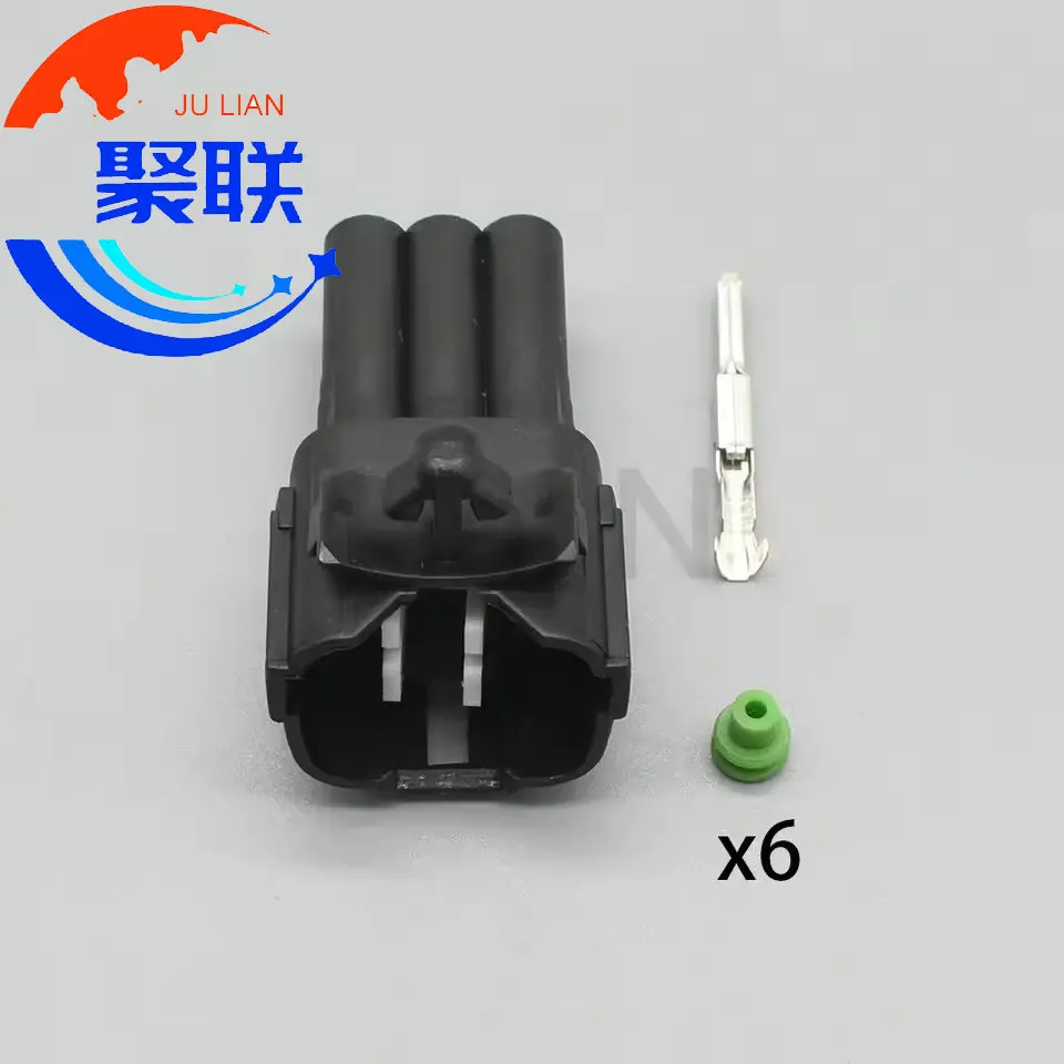 1Set 6Pin 6188-0209 6189-0368 90980-11290 90980-11289 Auto Waterproof Connector Throttle Pedal Plug Socket For Toyota Honda