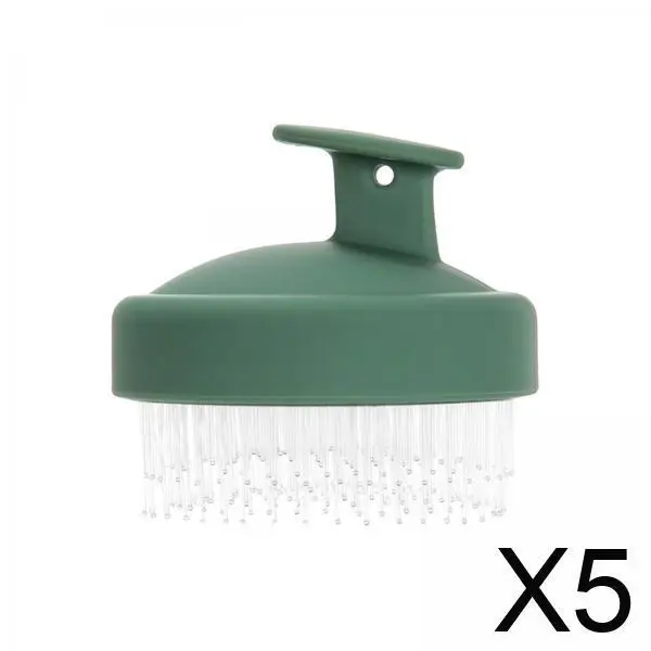 

Detangler Brush with Hanging Holder Scalp Massager Shampoo Brush Hair Scrubber for Curly Straight Fine Thick Hair