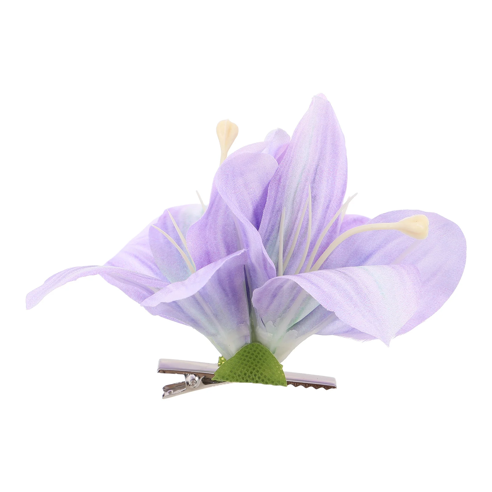 

Blossom Lily Hairpin Seaside Clips Women Accessories Lightweight Graceful Design Sturdy Material Hair Flowers Decorations