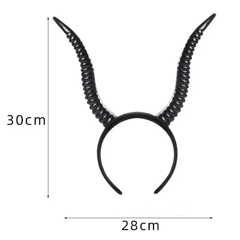 Tiara de Chifres de Gazela para Cosplay, Acessório de Fantasia para Mulheres, Acessórios para Festa de Halloween e Carnaval