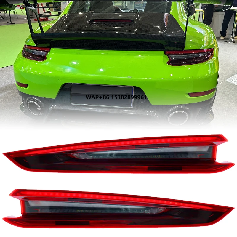 

YU GUANG for Porsche 911 991.2 2012-2018 Led Tail Light Rear Lamp Upgrade Tail Lamp Turn Signal Lights Plug Play Tail Light