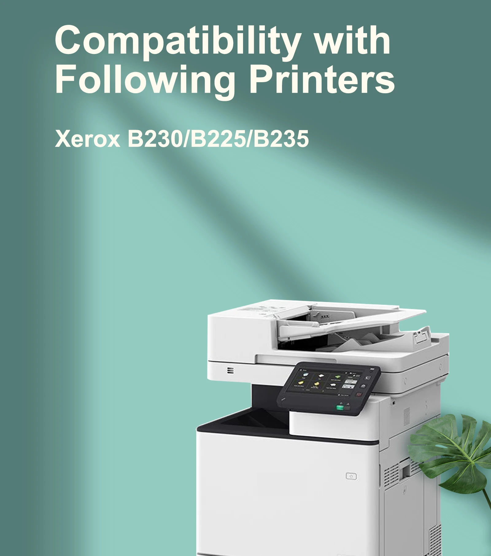 Imagem -03 - Cartuchos de Toner para Xerox Acessórios de Impressora Compatíveis com B230 B225 B235 3000 Páginas