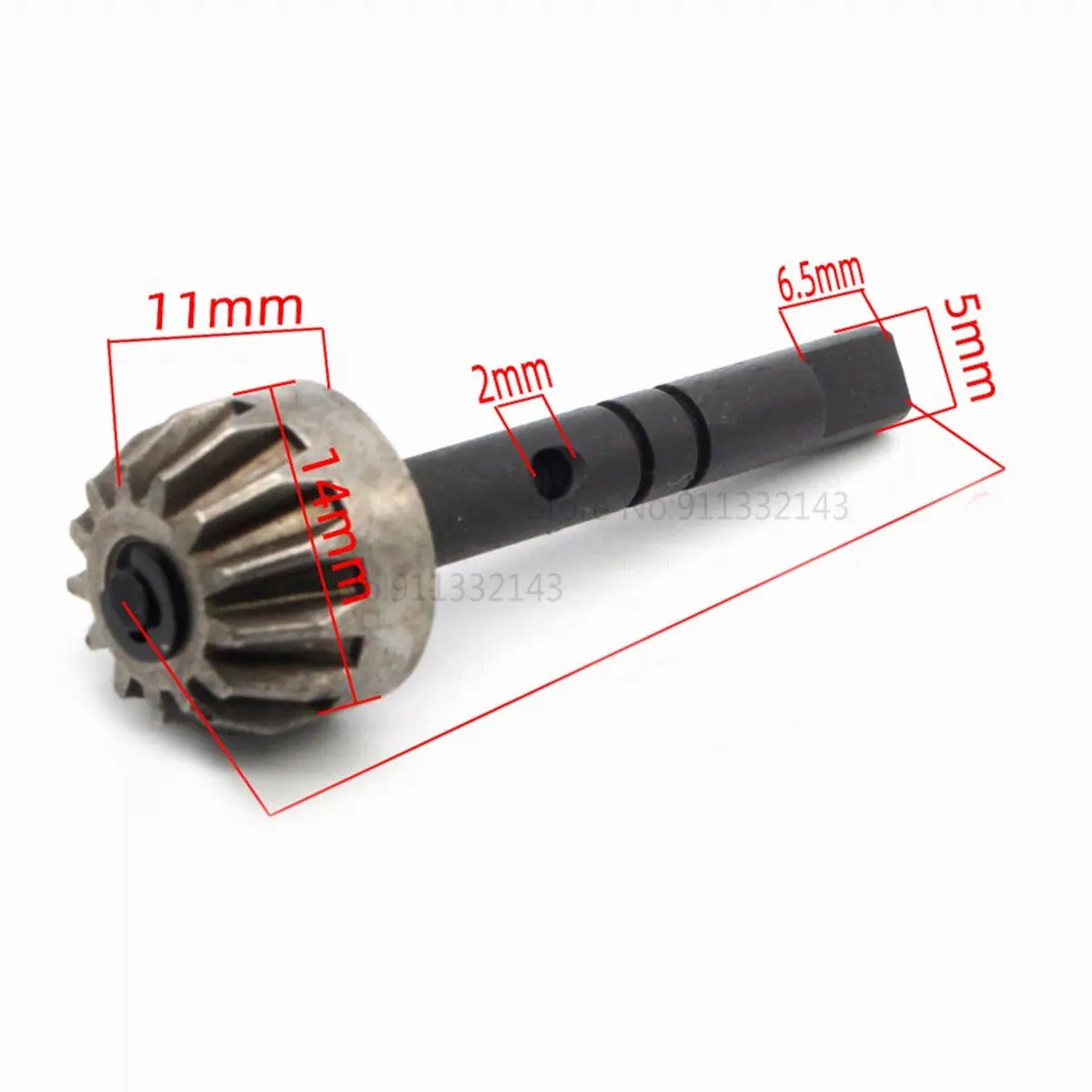 HSP 03015 wałek Metal Gear bieg 13T dla 1:10 samochodu RC 94111 94123 części zamienne do samochodów RC