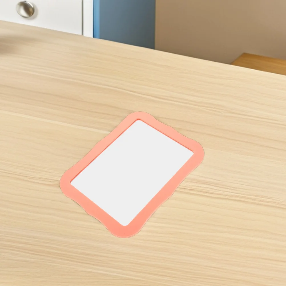 2 szt. Lusterko do szafki, magnetyczne, szkło wysokiej rozdzielczości zapewniające wyraźne odbicie, kompaktowa konstrukcja, bezpieczne zaokrąglone rogi, do szkoły i biura.