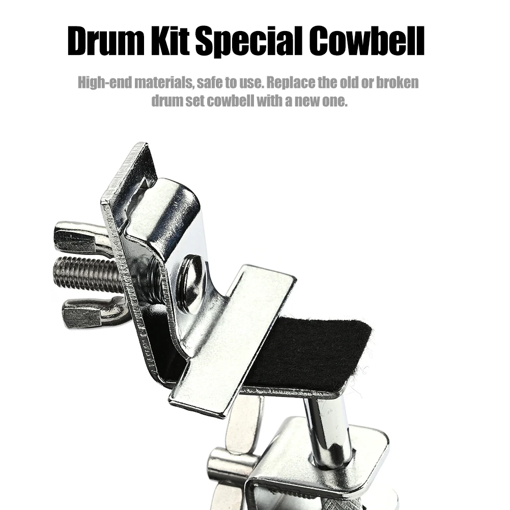 

Tambourine Accessories Drum Kit Accessory Musical Cowbell Percussion Cowbells Hand
