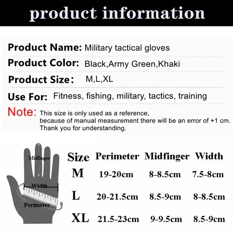 Outdoor Tactical Fingerless Gloves Hard Knuckle Paintball Men Bicycle Cycling Hunting Riding Motorcycle Hiking Half Finger Glove