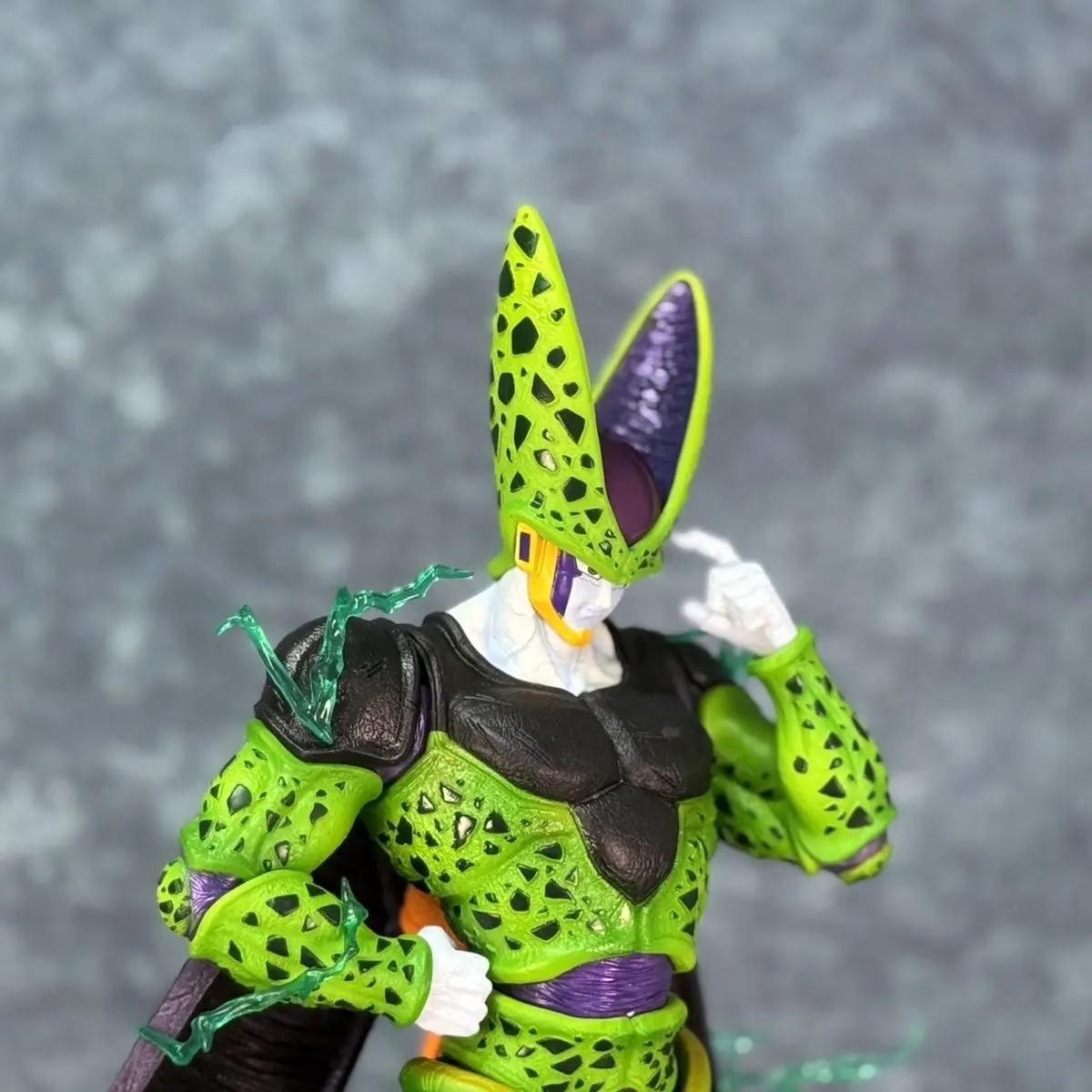 43ซม.Dragon Ballรูปโทรศัพท์มือถือVegeta IV Lightning Superขนาดใหญ่อะนิเมะGK Collection Pvcเดสก์ท็อปเครื่องประดับวันหยุดของขวัญของเล่น