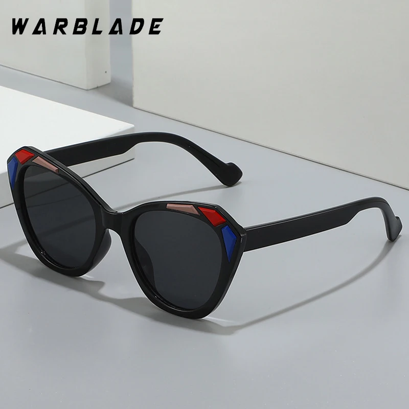 

Personality Design Cat Eye Square Frame Women's Sunglasses Luxury Brand Men Sunglass Outdoor Traveling Drive Shade Eyewear UV400