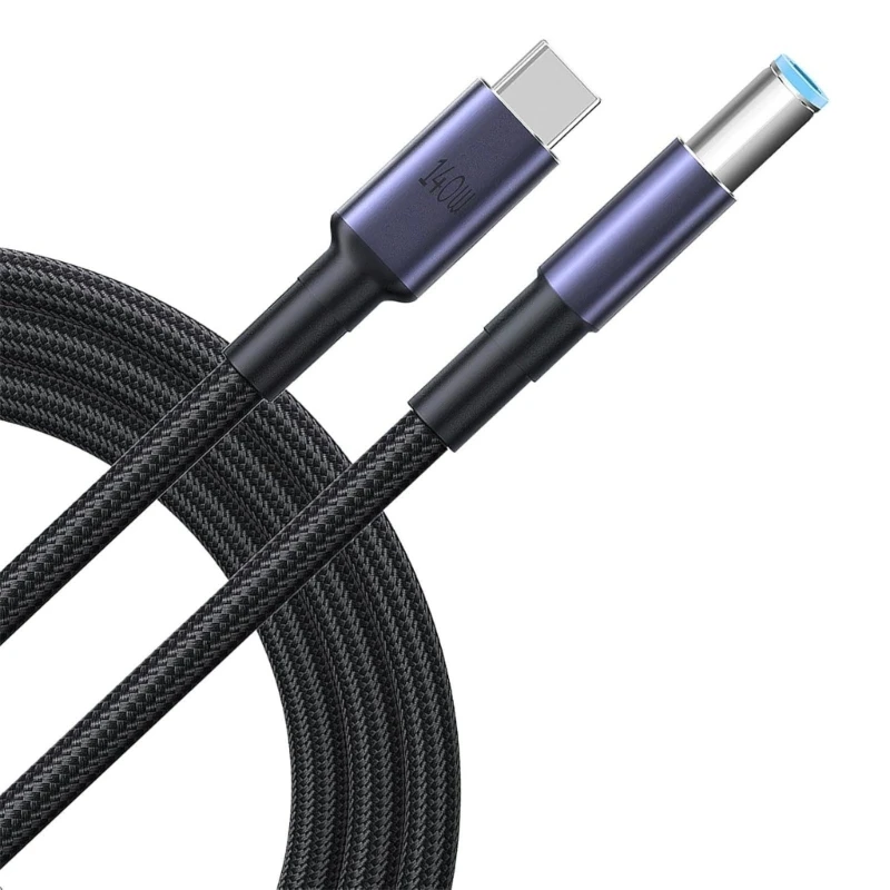 Mini Type C To Direct Current Power Cable, 140W USB C PD Fast Charging Cord For High Energy Needs Continuous Power