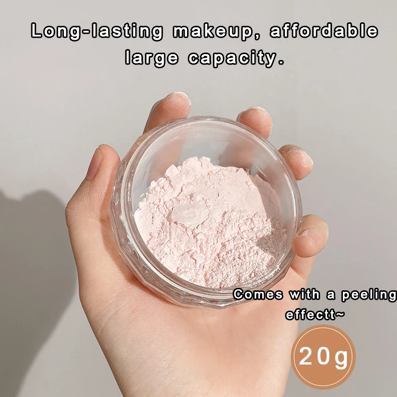 Air Ballerina Powder Cosmetics Oil Control Waterproof Compact Powder High Coverage Makeup Base Translucent Powder Large Capacity