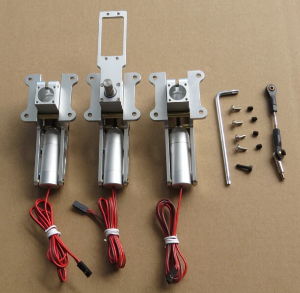 ER150 M4 12-17 kg / ER120 M3 4 kg Einziehbarer Motor für JP Hobby Flugzeuge – Vollmetall-Elektro-Einziehmechanismus für DIY-Projekte – Detail 5