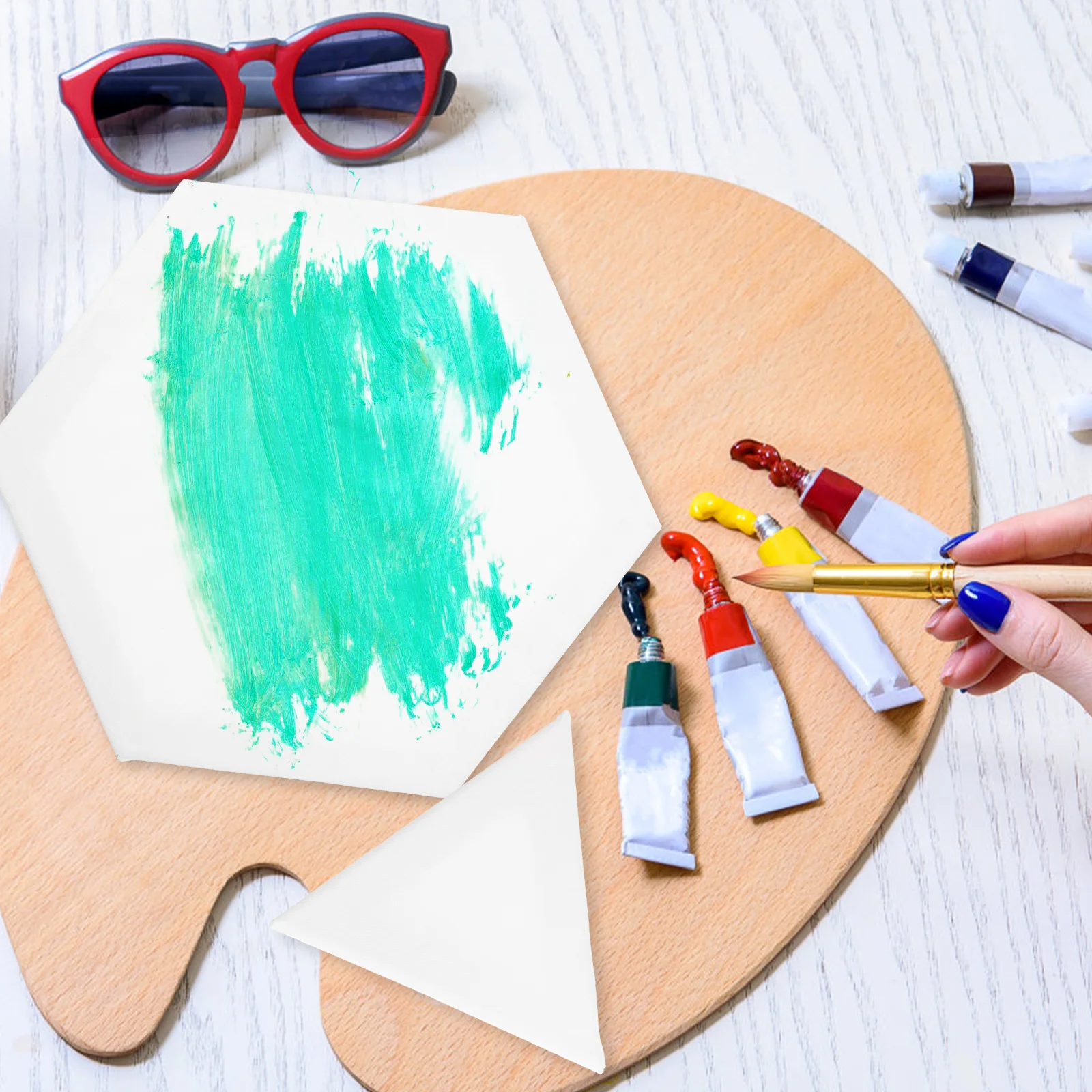 

Oil Picture Frame Board Drawing Boards for DIY Paint Watercolor Painting Beginner Canvas