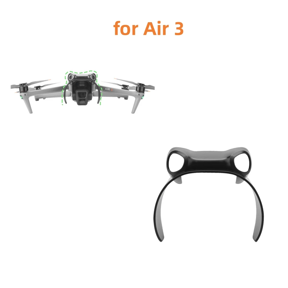 สำหรับ DJI Air3ฝาครอบป้องกันเลนส์ฮูดบังแสงเงาและอุปกรณ์เสริมโดรนป้องกันแสงสะท้อน