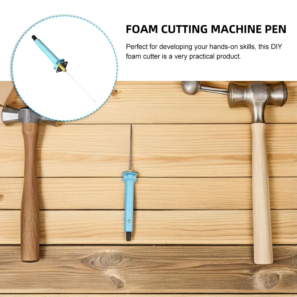 Pluma de corte de espuma eléctrica compacta con rendimiento de calentamiento estable, ideal para manualidades con espuma y proyectos artesanales.