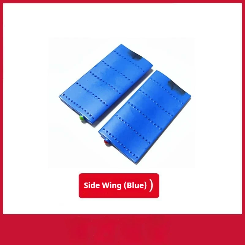 Akcesoria do helikoptera zdalnie sterowanego C138 Bell 206: podwozie, bateria, wirnik, zacisk, boczne skrzydło, silnik, płyta główna.