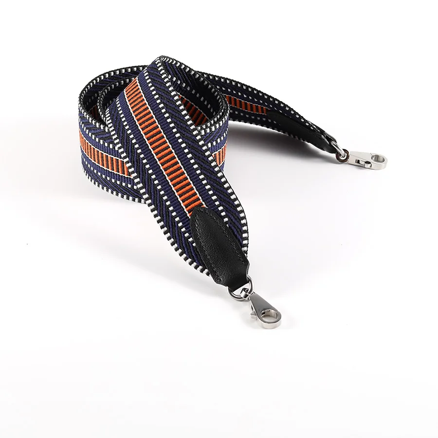 

Сшитый вручную ремень из натуральной кожи с тканым холщовым ремнем шириной 5 см для Kelly Evelyne, ремень для сумки, аксессуары для сумки «сделай сам»