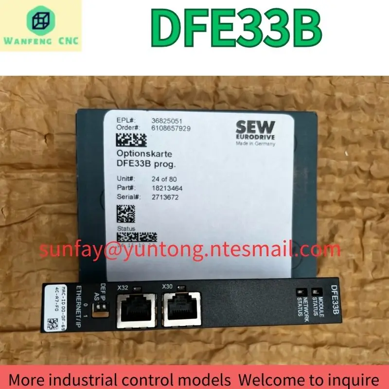 

brand-new DFE33B frequency converter communication card Fast Shipping