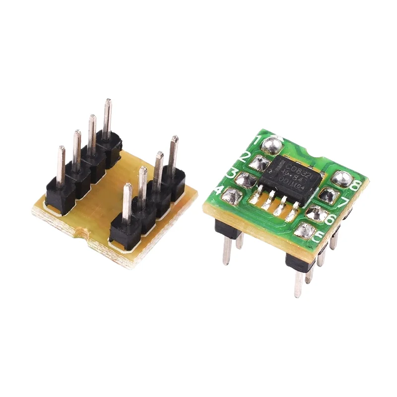ADC0804/ADC0809LCN/ADC0832CCN Analog-to-Digital Converter (ADC) Chip IC, Direct Insertion and Surface Mount