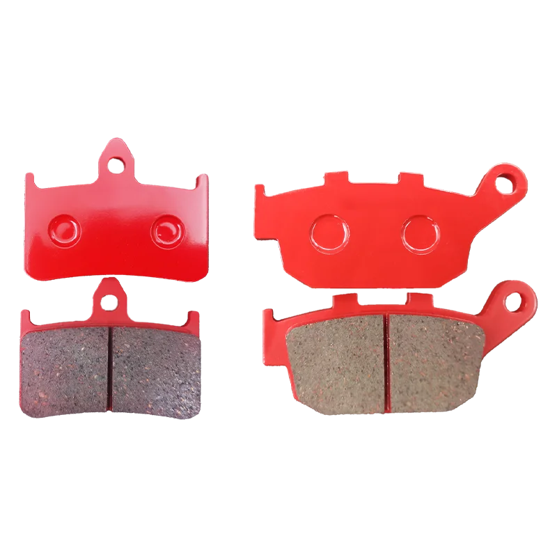 Motorcycle Ceramic Front Rear Brake Pads for HONDA CB250 CB 250 Hornet 1996-2001 NT400 NT 400 Bros NC25 NT650 NT 650 1988-1992