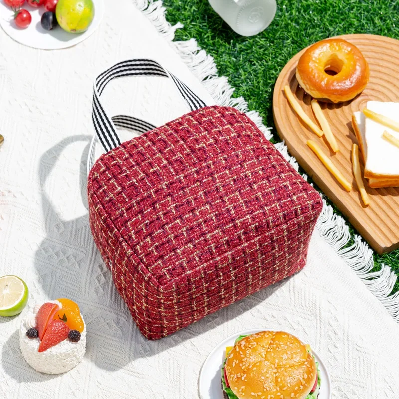 Borsa per il pranzo della borsa della scuola dei bambini borsa per il pranzo borsa per il pranzo portatile di grande capacità borsa per il pranzo