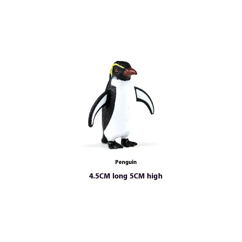 Leuke Gemengde Pinguïn Beeldje Decoratie Accessoires Beeldjes Model Actiefiguren Miniatuur Pvc Leuk Speelgoed Voor Kinderen Gift