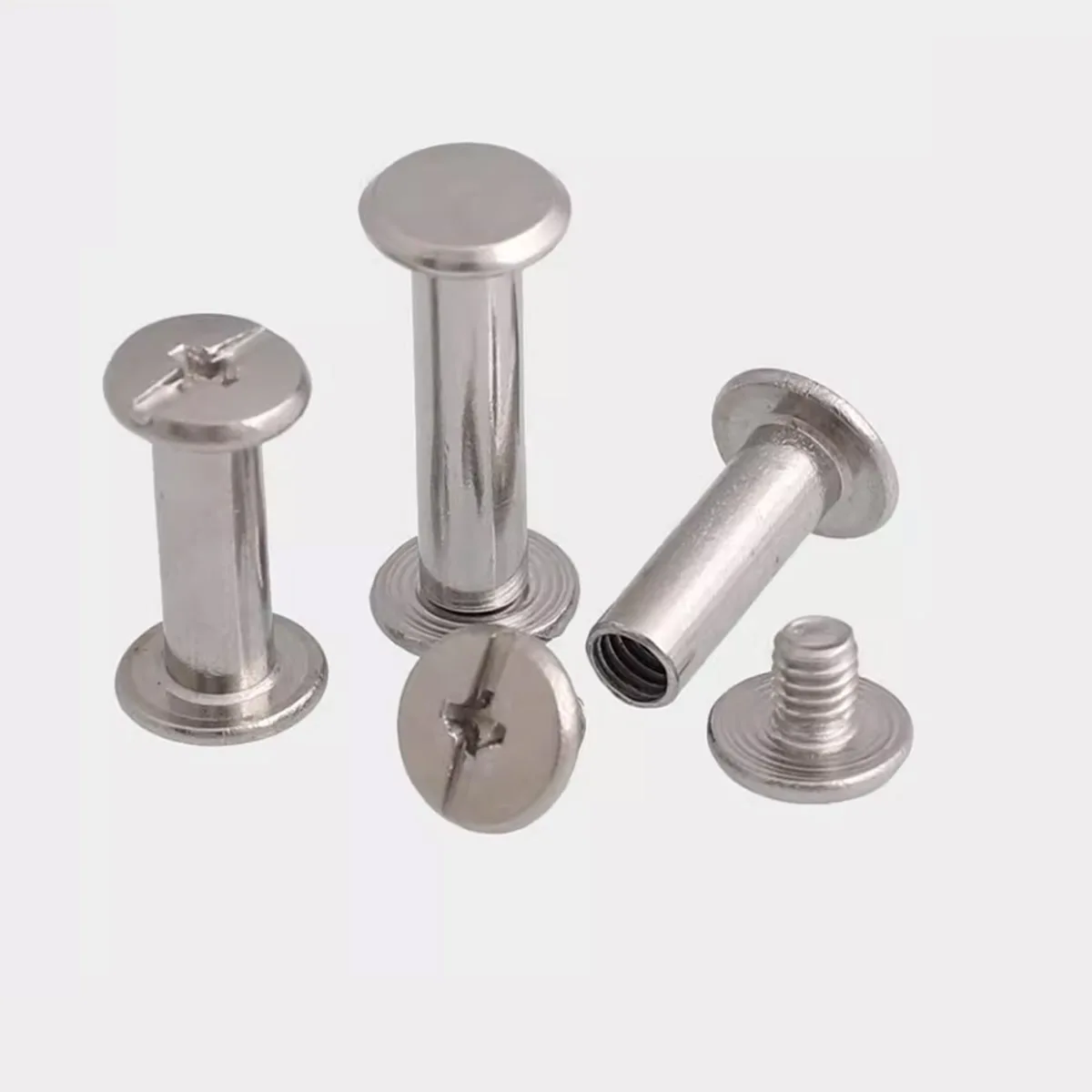 304 Stainless Steel Lock Nut Rivet Photo Album Docking Ledger Nai M4M5