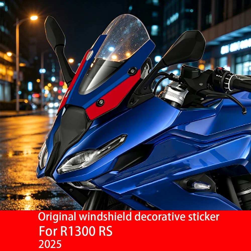 R1300RS 2025 OEM Windscreen scratch resistant letter stickers For R1300 RS R 1300 RS New Motorcycle Accessories waterproof Decal
