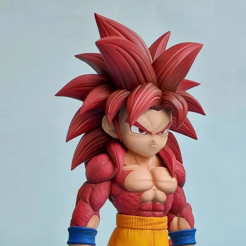 17 cm/6,7 pulgadas Dragon Ball Anime personaje Daimo Goku Super Saiyan 4 PVC figura de acción modelo estatua colección juguetes regalo