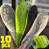 4D Sport Insoles for Men Women Soft High Elasticity Insole Running Shoes Pad Deodorant Orthopedic Arch Support Insert Cushion