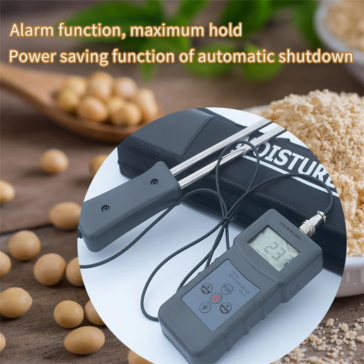 MS-G Multifunctional Ms-g Grain Moisture Content Detector Handheld Wheat Grain Moisture Meter