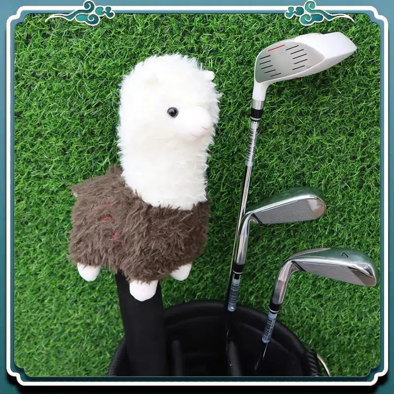 Niezawodne, urocze pokrowce na miotacze golfowe Alpaca Blade Club Headcover Golf Protector Cover Pasuje do miotaczy Blade dla mężczyzn i kobiet