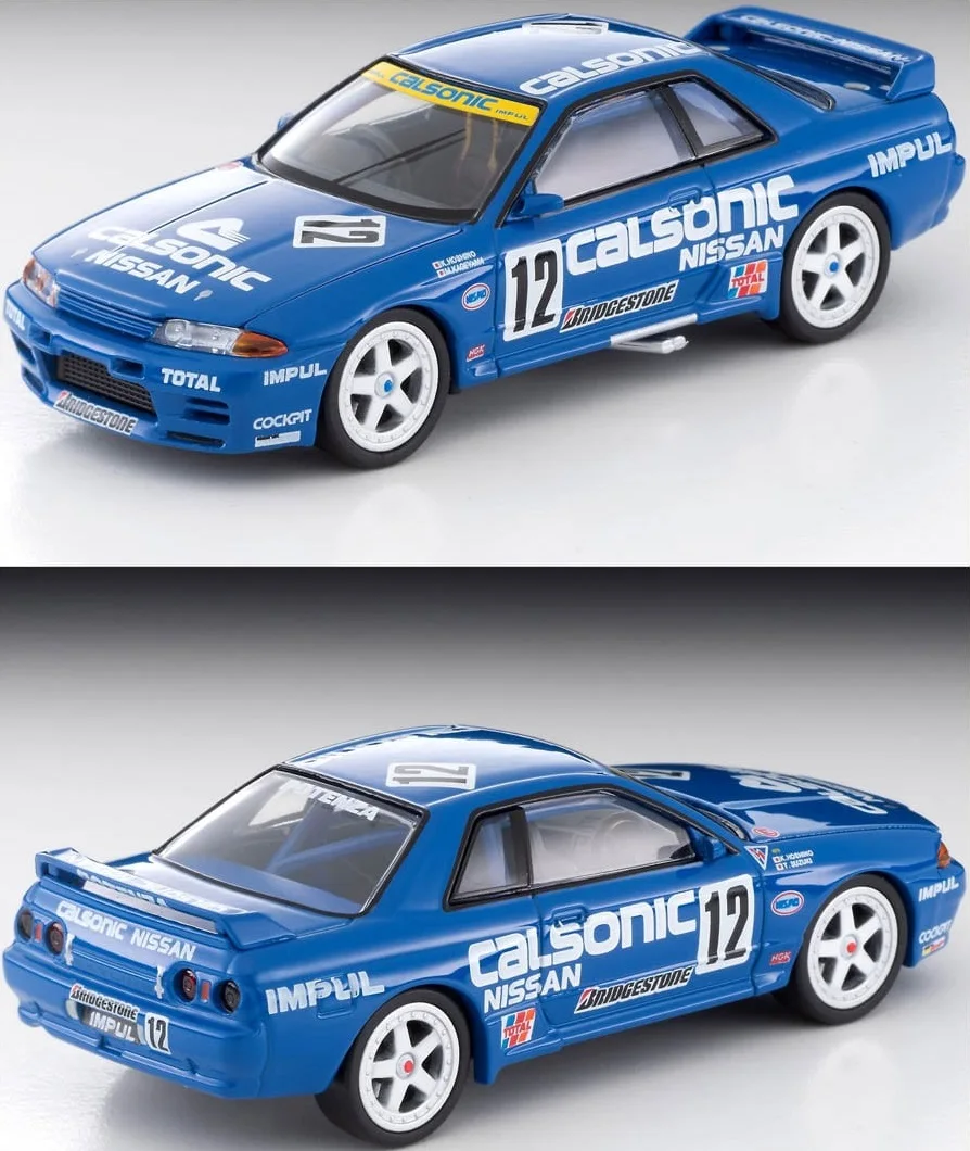 

1/64 TOMYTEC TLV SKYLINE GT-R R32 #12 N234b Diecast Model Car Collection Limited Edition Hobby Toys