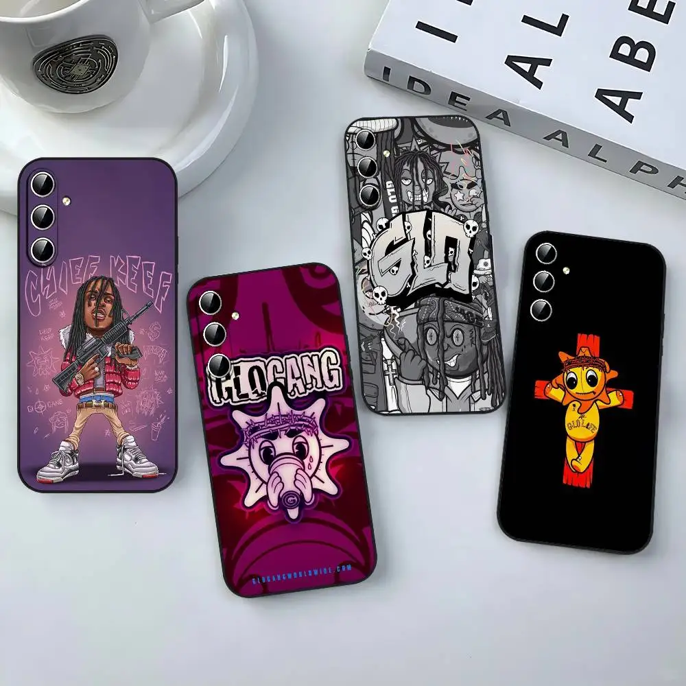 Rapper Chief Keef Phone Case For Samsung Galaxy S21 S22 S23 S24ULTRA S25ULTRA FE Ultra Plus5G A52S Soft Cover