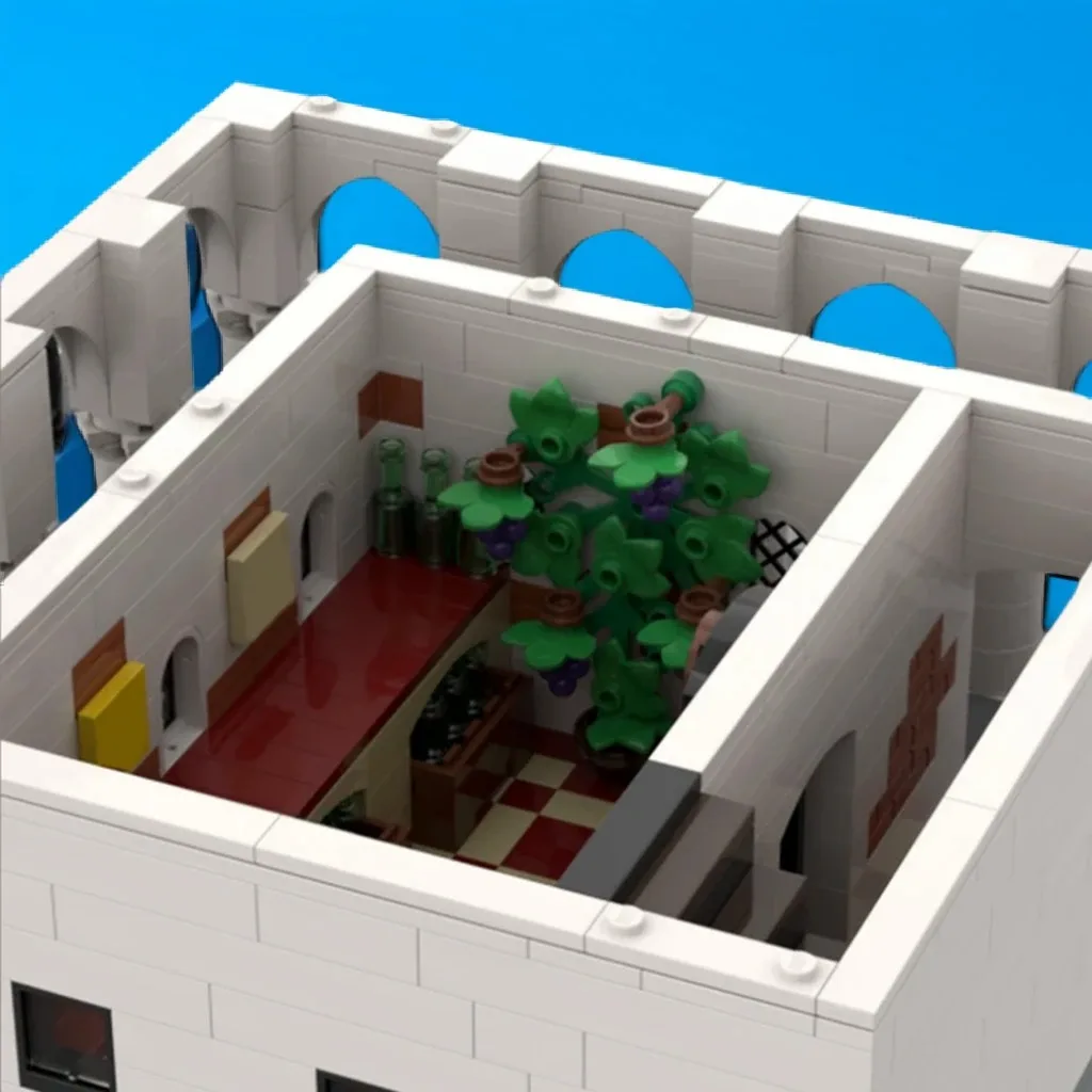 10262 Uds. MOC palacios y puentes de Venecia paisaje de ciudad acuática arquitectura europea punto de referencia clásico DIY modelo de bloques de construcción regalo