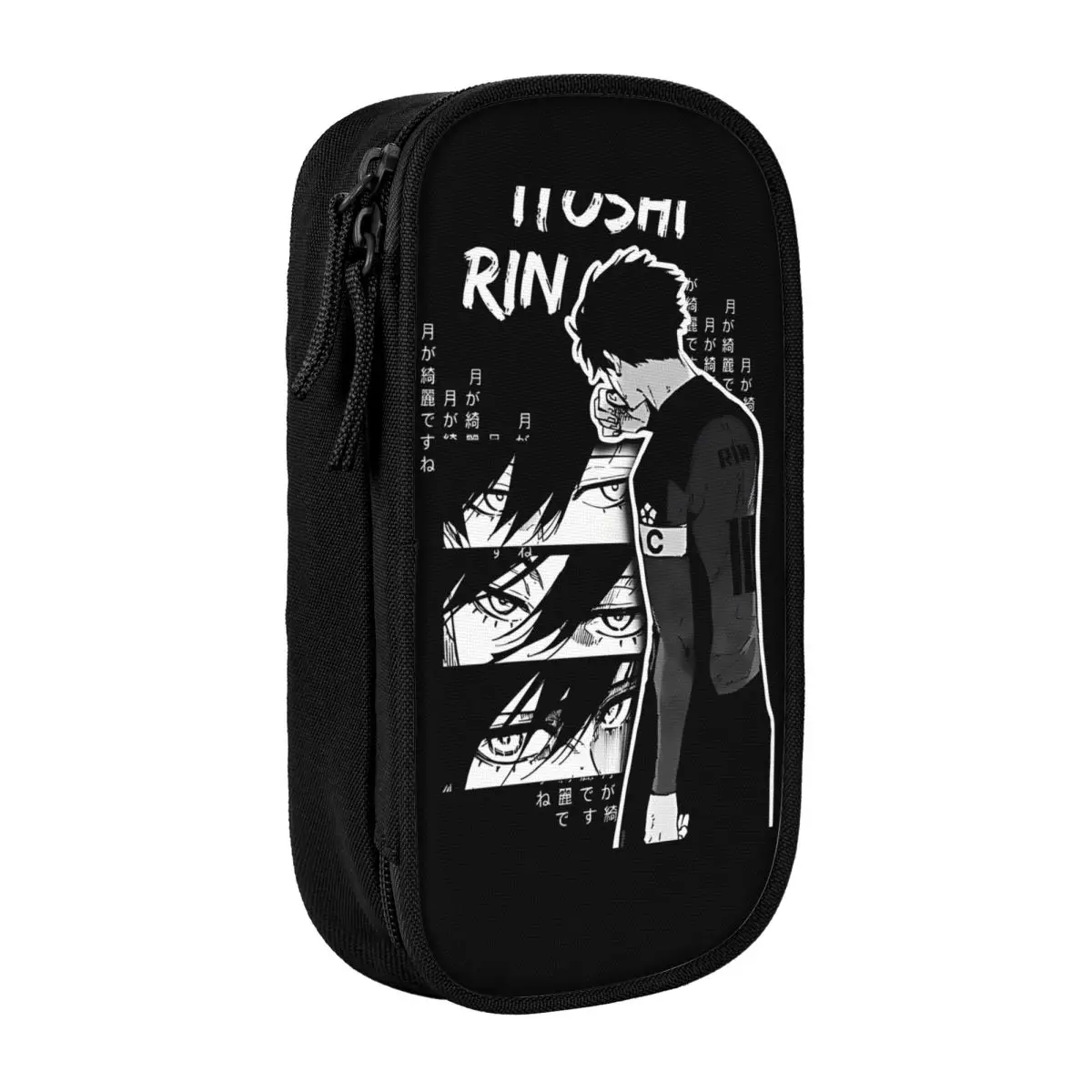 

Itoshi Rin Art Blue Lock Japanese Anime Pencil Case Boy Girl Lovely Pencil Bag Printed School Pencil Cases Supplies Gift