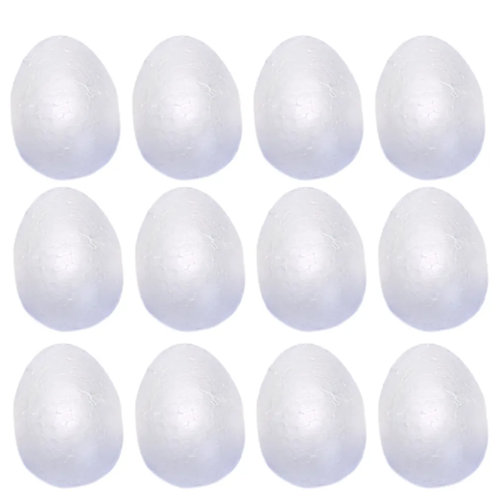 

Набор для творчества из 12 пасхальных яиц, материалы для рисования своими руками для детей, творческая художественная деятельность, пасхальное украшение, набор для рукоделия, 6 см