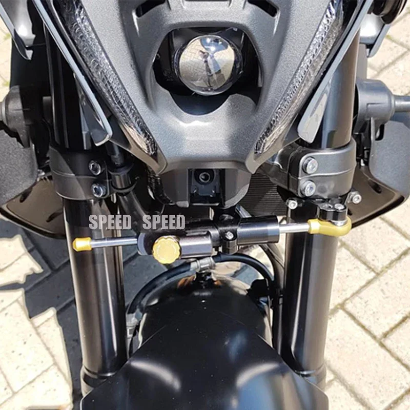 Części motocyklowe tytanowy amortyzator linijki odpowiedni do Yamaha MT09 MT09 SP 2021 2022 2023 2024