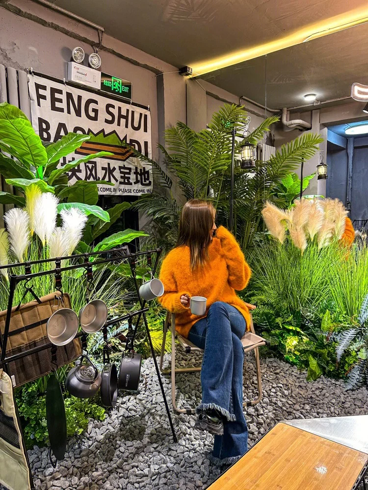 Green Plant Decoration Artificial Green Plant Landscape Bar Barbecue Simulated Plants Bionic Indoor Outdoor Landscape