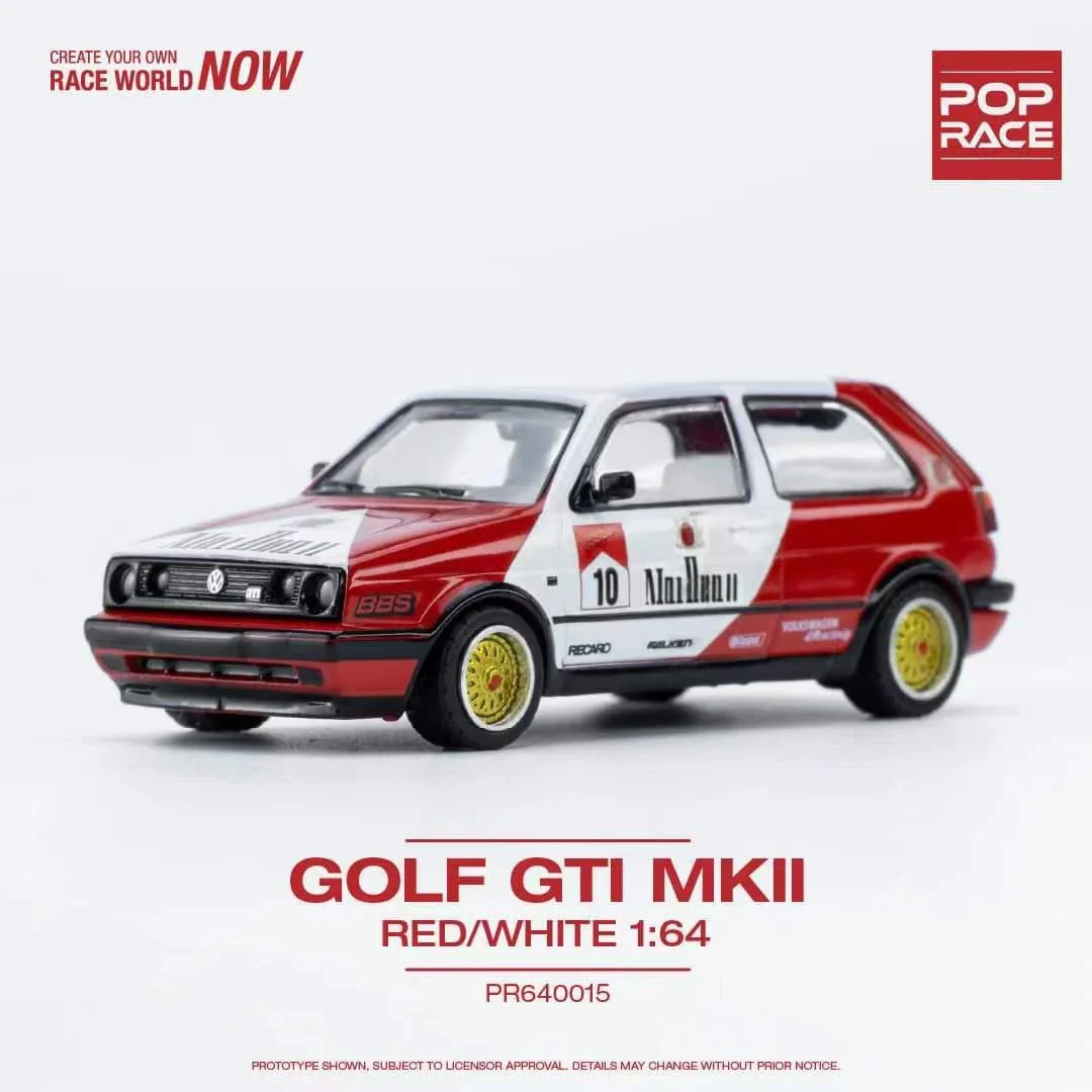 XCARTOYS 1:64 S3-01S3-02 Golf crock Golf GTI Mk2 Red alloy die-cast simulation car model, adult collection pieces, boys toys