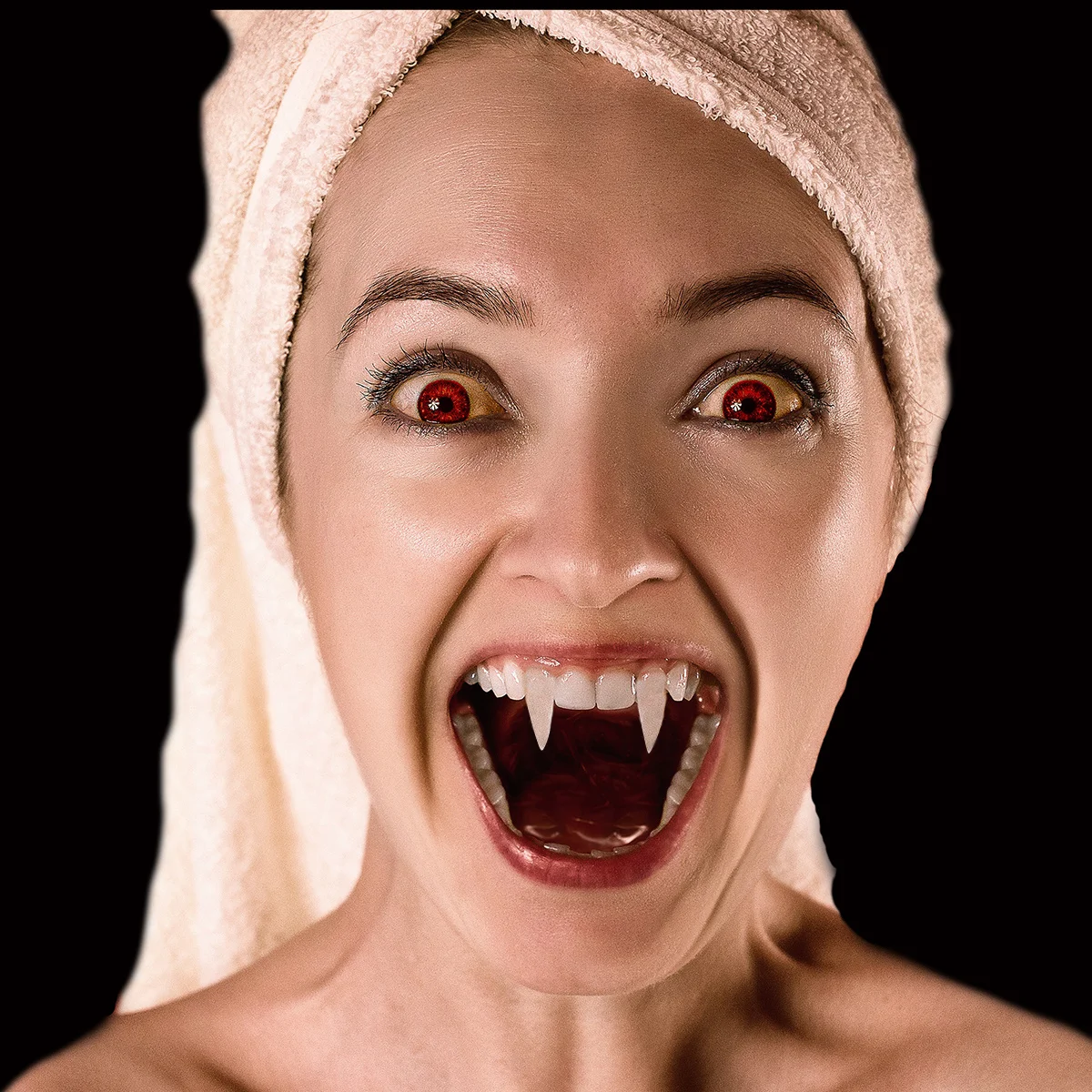 

Halloween New Arrival False Teeth Realistic Vampire Fangs Party Toy for Cosplay Accessories Fake Tooth