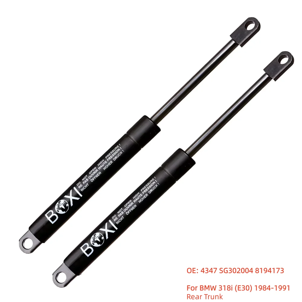 

BOXI 2 шт. задние газовые упоры/амортизаторы для багажника 4347 SG302004 для BMW 318i (E30) 1984-1991