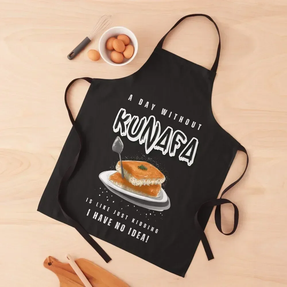 

Kunafa Funny Meme Generative AI, Knafeh, Kunafeh, Chnafa- Arabic Middle Eastern Dessert Apron Kitchen Tools Apron